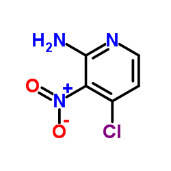 4-Chloro-3-nitropyridin-2-amine structure, CAS 6980-08-1