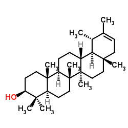 Pseudotaraxasterol structure, CAS 464-98-2