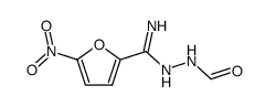N'-Formyl-5-nitrofuran-2-carboximidhydrazide structure, CAS 3777-11-5