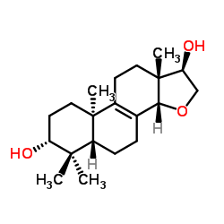 ent-14,16-Epoxy-8-pimarene-3,15-diol structure, CAS 1188281-98-2