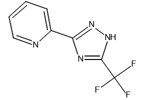 3-(5-Nitrofuran-2-yl)-5-propyl-1H-1,2,4-triazole structure, CAS 5019-58-9