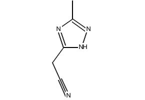2-(3-(5-Nitrofuran-2-yl)-1H-1,2,4-triazol-5-yl)acetonitrile structure, CAS 5019-60-3