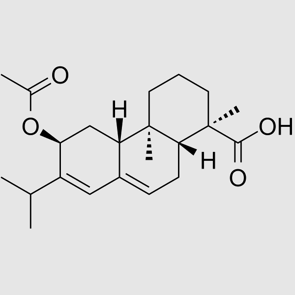 12-Acetoxyabieticacid structure, CAS 83905-81-1