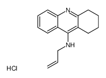 N-Allyl-1,2,3,4-tetrahydroacridin-9-amine hydrochloride structure, CAS 3063-25-0