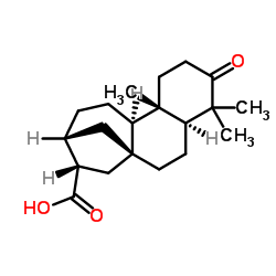 ent-3-Oxokauran-17-oicacid structure, CAS 151561-88-5