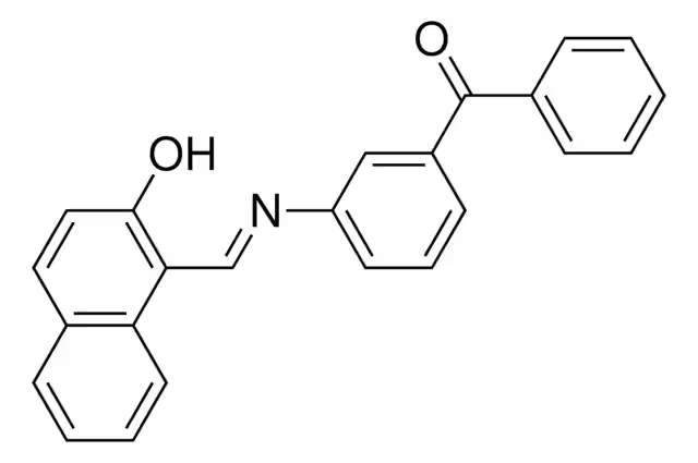 (2-Fluorophenyl)(2-(naphthalen-1-ylmethyl)phenyl)methanone structure, CAS 1558-00-5