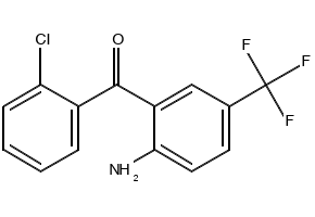(2-Chlorophenyl)(2-(naphthalen-2-ylmethyl)phenyl)methanone structure, CAS 1558-08-3