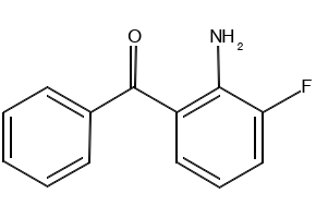 (2-Fluorophenyl)(2-(naphthalen-2-ylmethyl)phenyl)methanone structure, CAS 1558-07-2