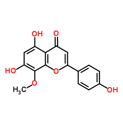 4'-Hydroxywogonin structure, CAS 57096-02-3