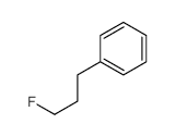 (3-Fluoropropyl)benzene structure, CAS 2038-62-2