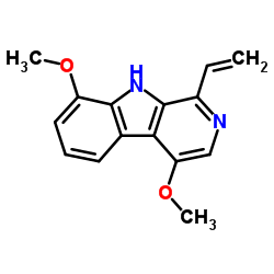 Dehydrocrenatidine structure, CAS 65236-62-6