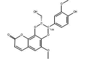 CleomiscosinA structure, CAS 76948-72-6