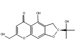 Angelicain structure, CAS 49624-66-0