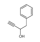 1-Phenylbut-3-yn-2-ol structure, CAS 4378-23-8