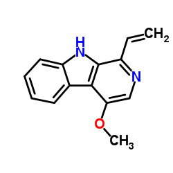 Dehydrocrenatine structure, CAS 26585-13-7