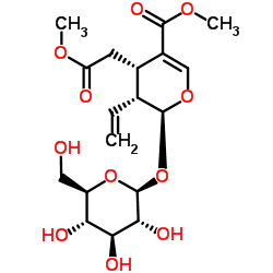 Secoxyloganinmethylester structure, CAS 74713-15-8