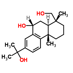 Abieta-8,11,13-triene-7,15,18-triol structure, CAS 337527-10-3