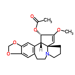 Acetylcephalotaxine structure, CAS 24274-60-0