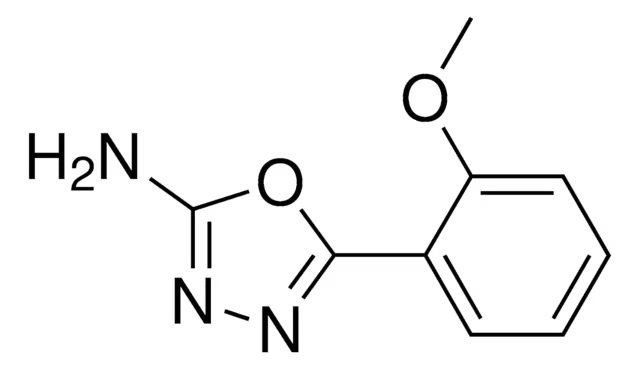 5-(3-Methoxyphenyl)-1,3,4-oxadiazol-2-amine structure, CAS 1673-44-5