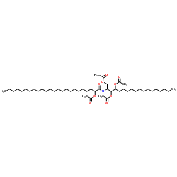 2-(2′-acetoxytetracosanoylamino)octadecane-1,3,4-triacetoxyl structure, CAS 340702-68-3