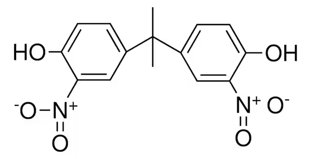 4,4'-(Propane-2,2-diyl)bis(2-(hydroxymethyl)phenol) structure, CAS 2509-47-9