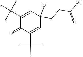 Ethyl(1-hydroxy-4-oxocyclohexa-2,5-dien-1-yl)acetate structure, CAS 60263-06-1