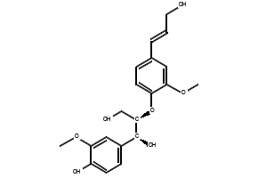 erythro-Guaiacylglycerolbeta-coniferylether structure, CAS 890317-92-7
