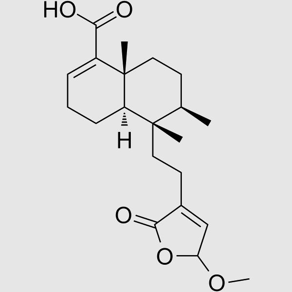 15,16-Dihydro-15-methoxy-16-oxohardwickiicacid structure, CAS 115783-35-2