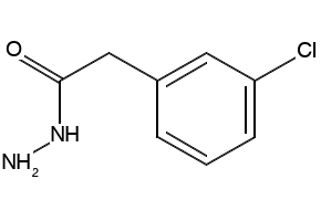2-(3-Bromophenylamino)acetohydrazide structure, CAS 2371-32-6