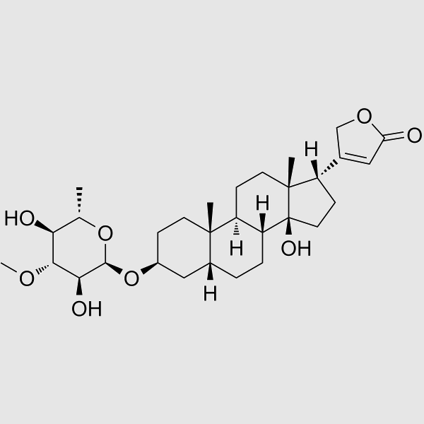 17alpha-Neriifolin structure, CAS 7044-31-7