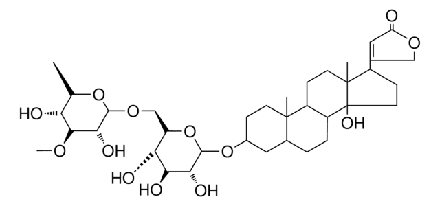 Thevebioside structure, CAS 114586-47-9