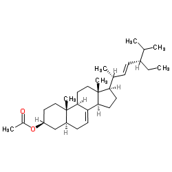 alpha-Spinasterolacetate structure, CAS 4651-46-1