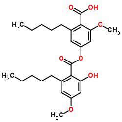 2'-O-Methylperlatolicacid structure, CAS 38968-07-9