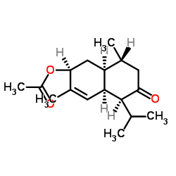 3-Acetoxy-4-cadinen-8-one structure, CAS 923950-05-4