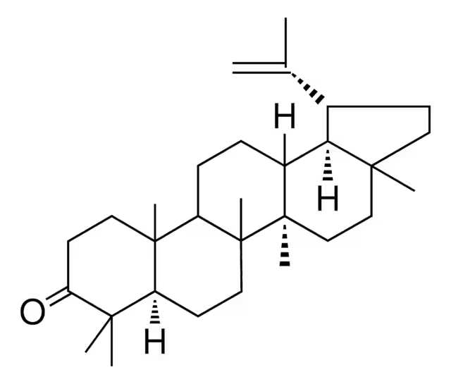 Lupenone structure, CAS 1617-70-5