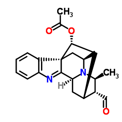 Perakine structure, CAS 4382-56-3