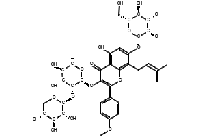 8-Hydroxy-5-O-beta-D-glucopyranosylpsoralen structure, CAS 425680-98-4