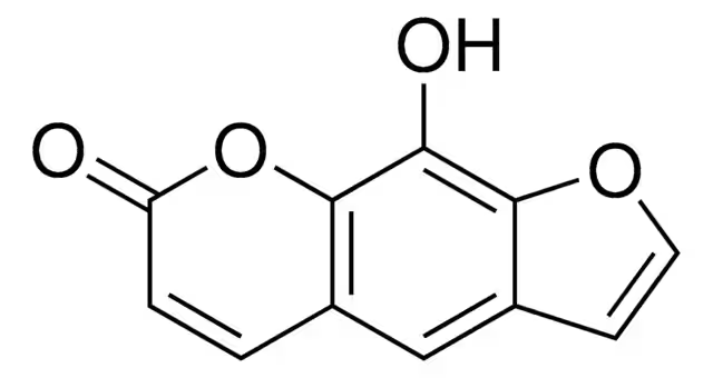 Xanthotoxol structure, CAS 2009-24-7