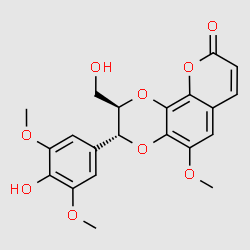 CleomiscosinC structure, CAS 84575-10-0