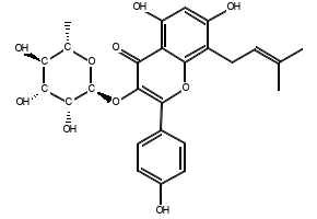 2',5,7-Trihydroxy-8-methoxyflavanone structure, CAS 112408-71-6