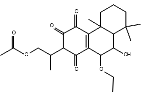 LophanthoidinF structure, CAS 120462-46-6