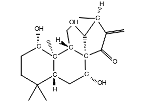 Kamebanin structure, CAS 39388-57-3