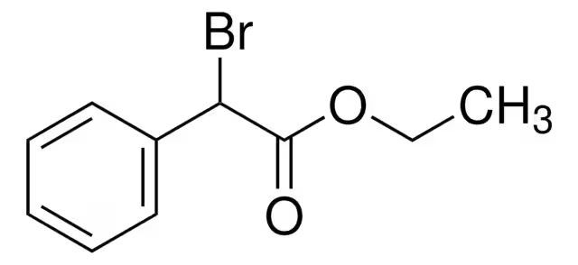 Ethyl2-bromo-2-phenylacetate structure, CAS 2882-19-1