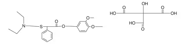 Ethyl2-(diethylamino)-2-phenylacetate structure, CAS 6797-70-2