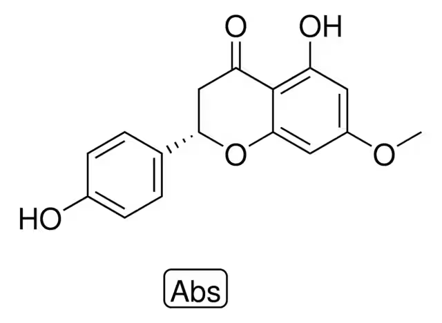 Sakuranetin structure, CAS 2957-21-3