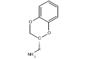 (6,7-Dichloro-2,3-dihydrobenzo[b][1,4]dioxin-2-yl)methanamine structure, CAS 2165-40-4