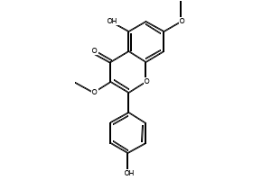 Kumatakenin structure, CAS 3301-49-3