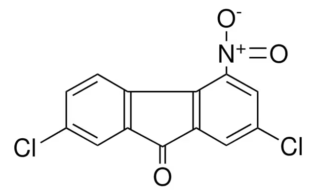 2,7-Dichloro-4-nitro-9H-fluoren-9-one structure, CAS 37568-11-9