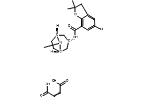 5-Chloro-2,2-dimethyl-N-(8-methyl-8-azabicyclo[3.2.1]octan-3-yl)-2,3-dihydrobenzofuran-7-carboxamide structure, CAS 123482-22-4