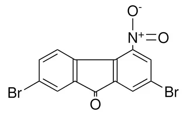 2,7-Dibromo-4-nitro-9H-fluoren-9-one structure, CAS 1785-04-2